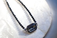 画像1: （人間力を高め邪気を祓う）ブラックスピネル×スワロフスキー (1)