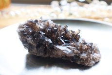 画像1: 【浄化/魔除け】スモーキークォーツクラスター130g (1)