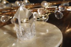 画像1: 【開運/魔除け/邪気除け/結界】水晶ポイント43g (1)